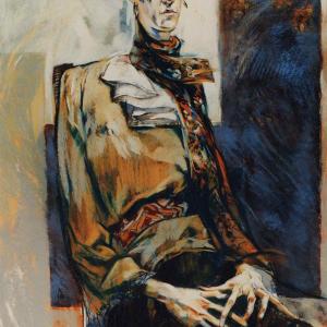 Vrouw met sjaal Piet Peere Art